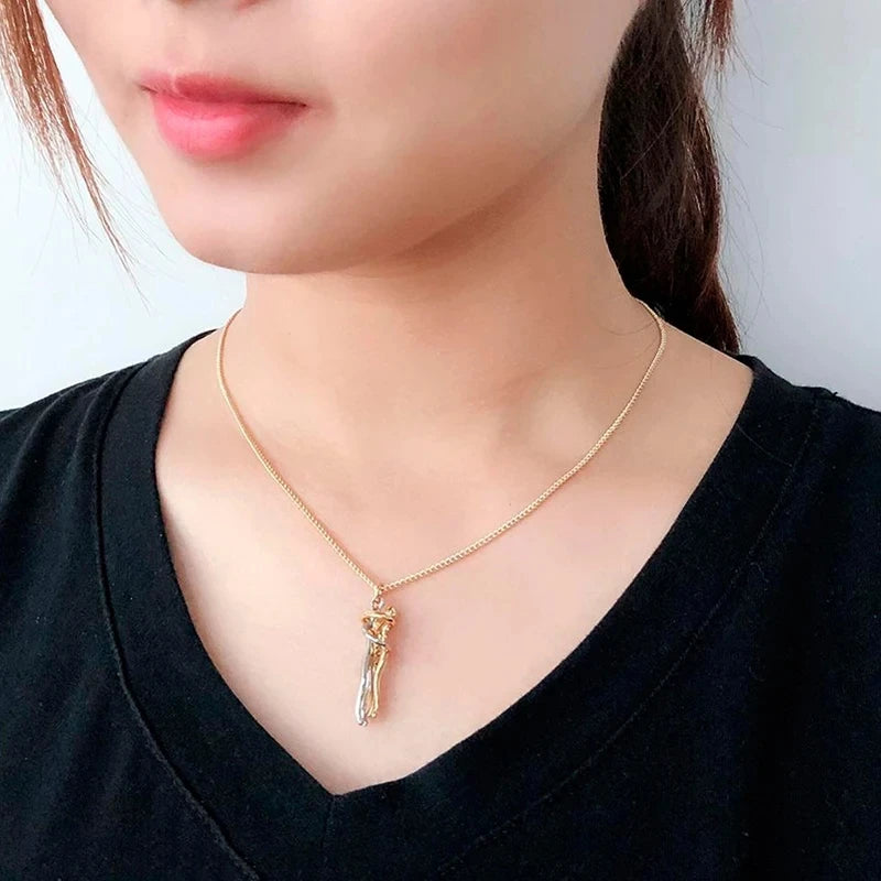 Collier d'amour - Design Minimaliste et Unisexe